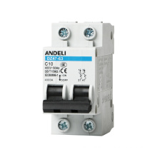 ANDELI mcb DZ47-63 2P miniature circuit breaker 16 amps